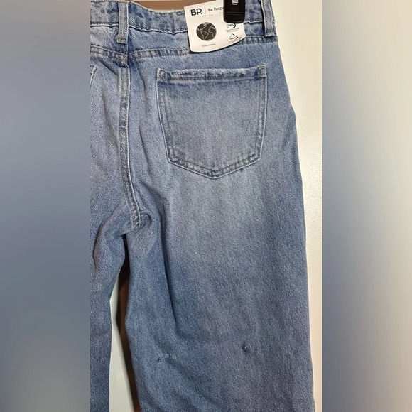 NWT bp. Nordstrom Mid-Rise Baggy 90’s Destroy Distressed 28 - Picture 9 of 10